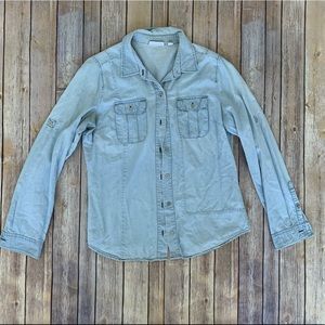 New York & Company - Chambray Button Up.